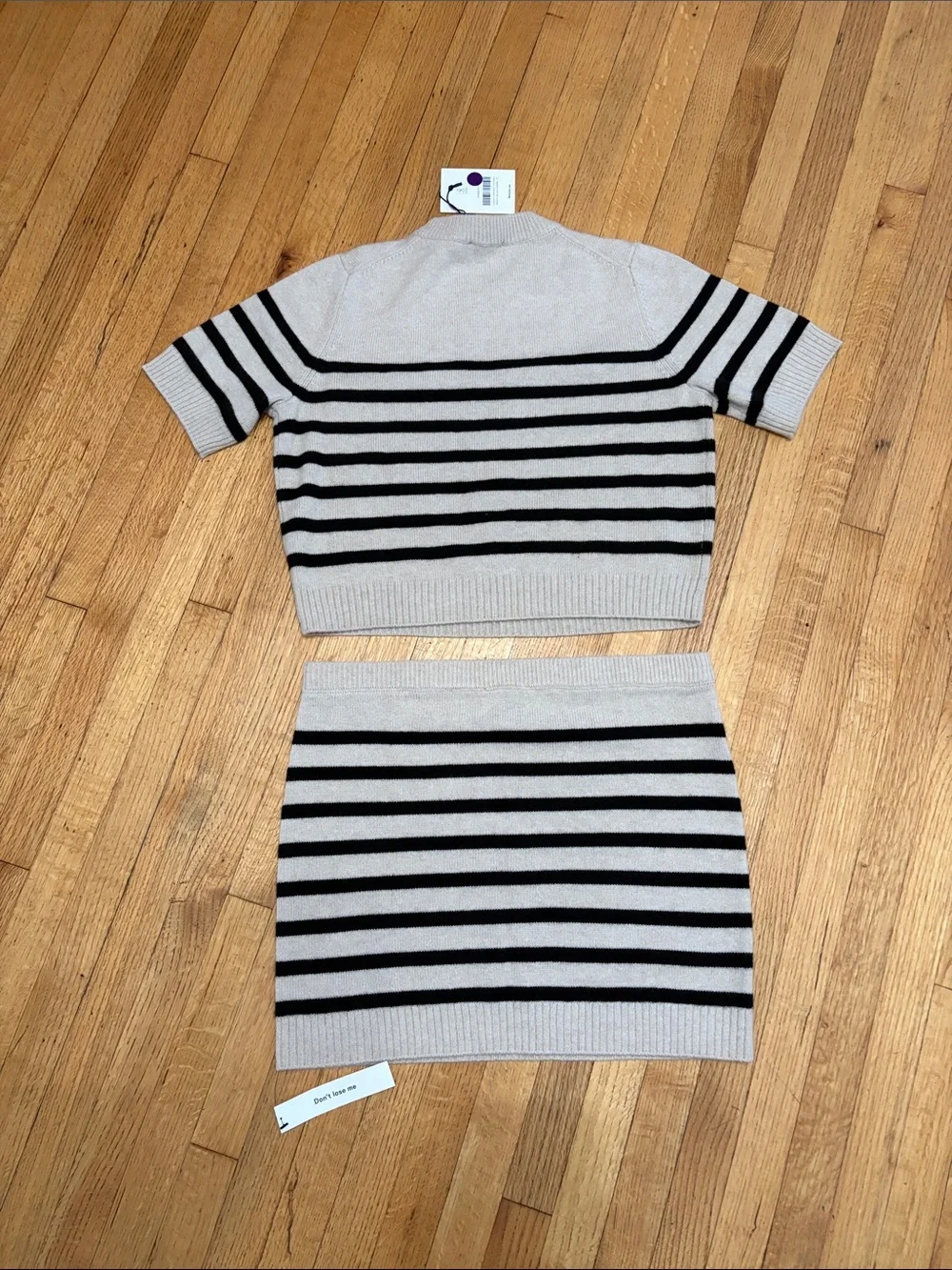 Reformation Londyn Cashmere Two Piece Set NWT
